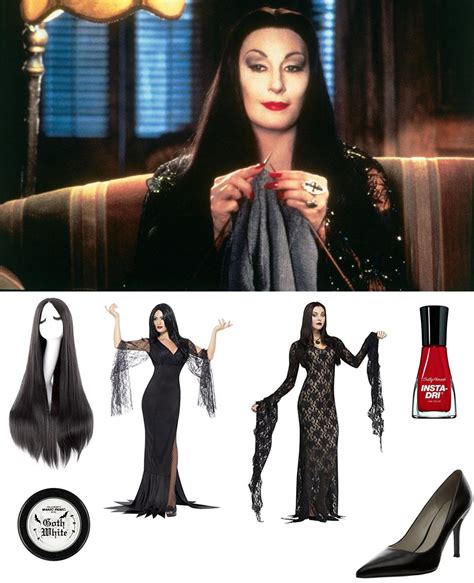 morticia addams costume|morticia addams costume homemade.